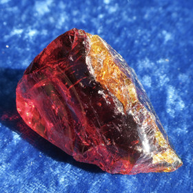 Raakalasi punainen vähän keltaista 55g nro40