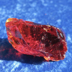 Raakalasi punainen vähän keltaista 71g nro39