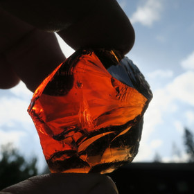 Raakalasi viininpunainen 56g nro22