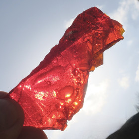 Raakalasi joulunpunainen 52g nro48