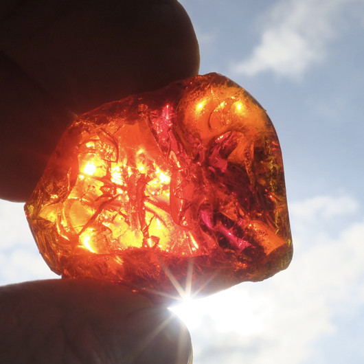 Raakalasi punainen 23g nro21