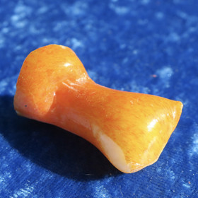 Raakalasi 19g punaoranssi, valkoinen nro44