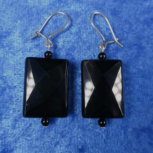 Korvakorut onyksi viistehiottu onyxvh1