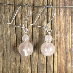 Korvakorut ruusukvartsi 84