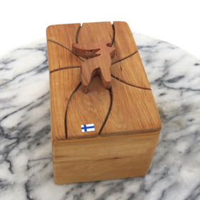 Puurasia irtokannella, 200g voirasialle. Kannessa poro. 