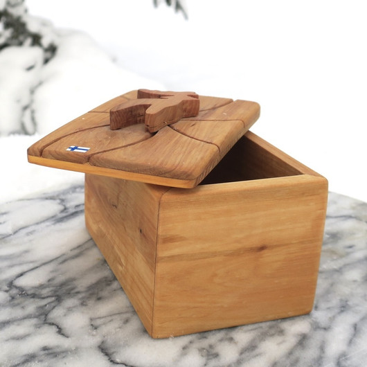 Puurasia irtokannella, 200g voirasialle. Kannessa poro. 