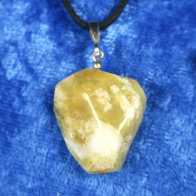 Riipus opaali keltainen 4