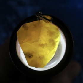 Riipus opaali keltainen 4