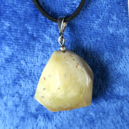 Riipus opaali keltainen 6