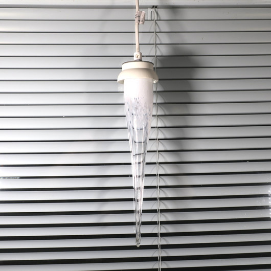 Sisävalaisin valkoinen jääpuikkolamppu  ikkunalle 