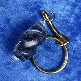 Avaimenperä sodaliitti iso kierrehelmi ja vuorikide K2