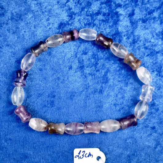 Rannekoru fluoriitti C. Valitse koko