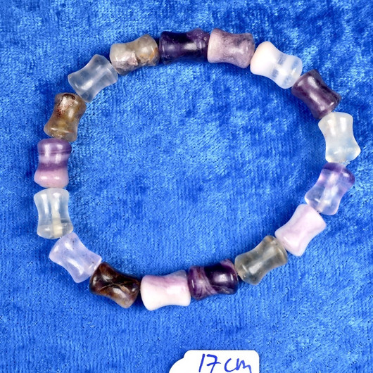 Rannekoru fluoriitti F. Valitse koko