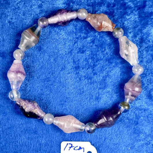 Rannekoru fluoriitti F. Valitse koko