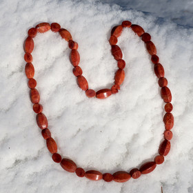 Kaulahelmet koralli 60cm KERTTU