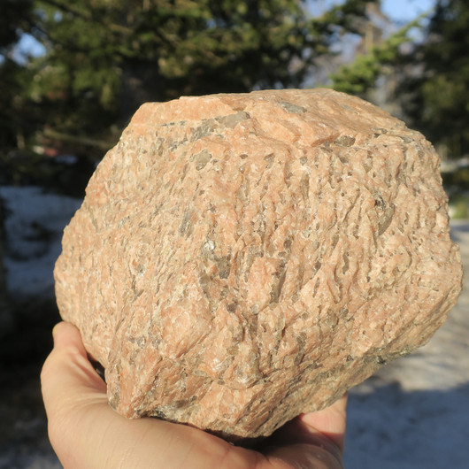 Kirjomaasälpä raaka 2,7kg 20x14x8cm Suomi Tammela Hi134