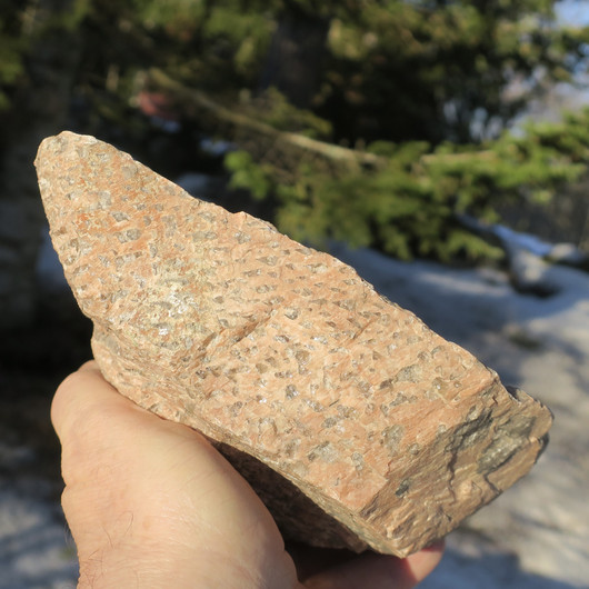 Kirjomaasälpä raaka 2,7kg 20x14x8cm Suomi Tammela Hi134