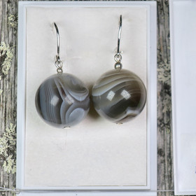 Korvakorut akaatti 16mm natural K