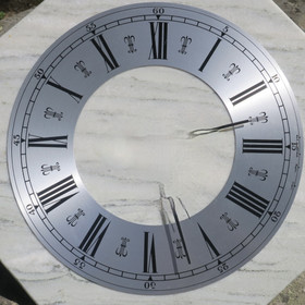 Numerotaulurengas roomalaiset numerot 245mm, kellotarvikkeet