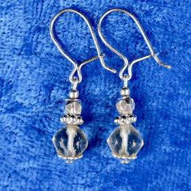 Korvakorut sitriini viistehiottu