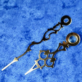 Seinäkellon osoittimet koristeelliset kullanväriset 40-55mm M