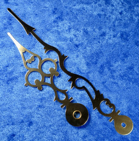 Seinäkellon osoittimet kullanväriset 80-130mm H