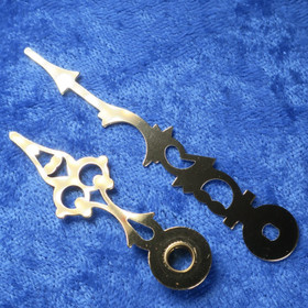 Seinäkellon osoittimet koristeelliset kullanväriset 40-65mm N