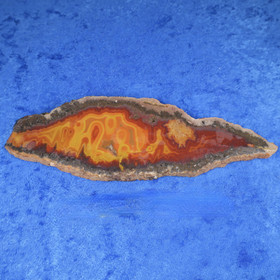 Noreena jaspis kivisiivu hieno oranssinkeltainen 98g Hi71a