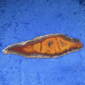 Noreena jaspis kivisiivu hieno oranssinkeltainen 98g Hi71a