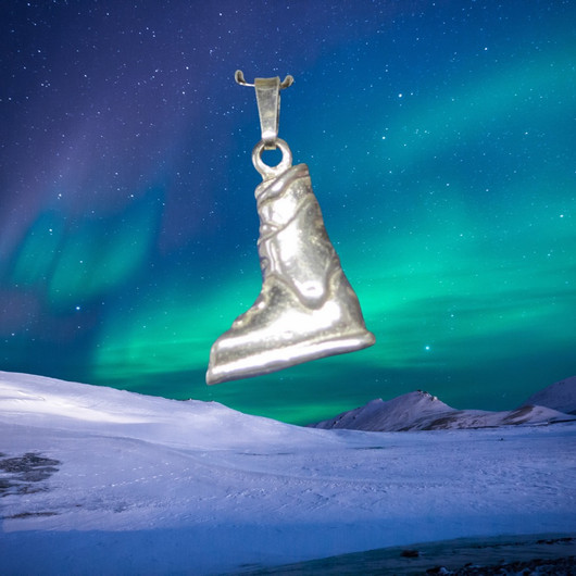 Hopeariipus laskettelumono 