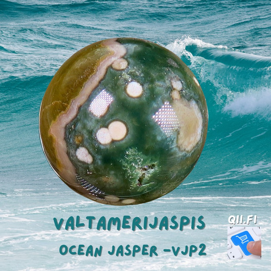 Kivipallo valtamerijaspis. Valitse nro vjp1-5 