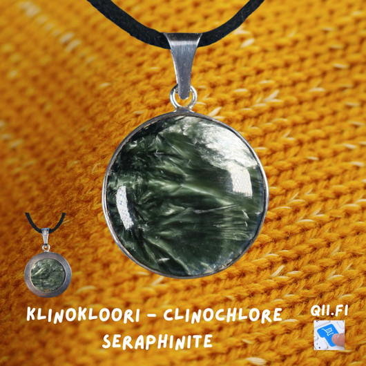 Hopeariipus klinokloori serofinit pyöreä. 16ri3