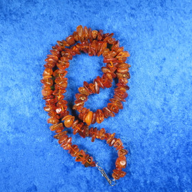 Kaulahelmet meripihka 49cm AMB5