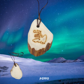 Riipus poronsarvi 45mm porattu polttokaiverrettu poro PEKKO m