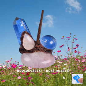 Suitsuketeline vuorikide ja ruusukvartsi 321s32