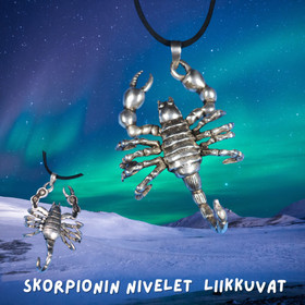 Hopeariipus liikkuva skorpioni