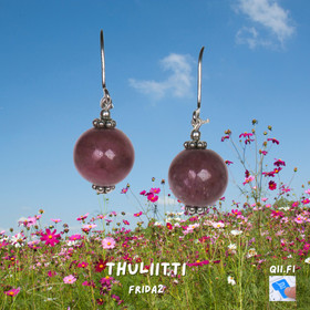 Korvakorut thuliitti 10mm Frida2