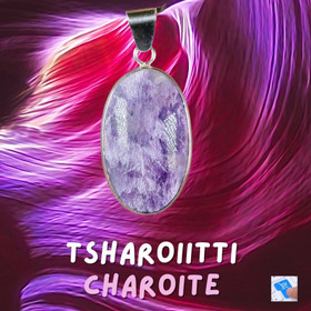 Hopeariipus tsharoiitti erikoisen kaunis, kookas 64ri6 C