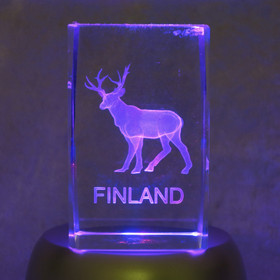 Kristallikuutio 6cm poro, Lapland