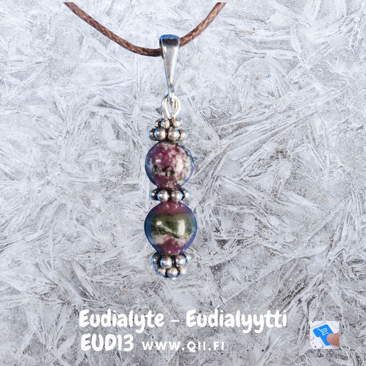 Hopeariipus eudialyytti hopeasomistein EUD13
