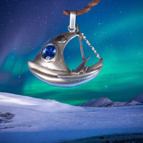 Hopeariipus purjevene, sininen topaasi TOP8