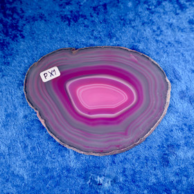 Akaattilevy pinkki 105x80mm nro PX1