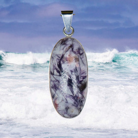 Hopeariipus lepidoliitti ovaali, kookas B