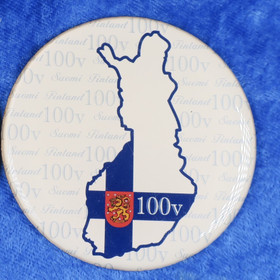 Magneetti Suomi 100v, pyöreä