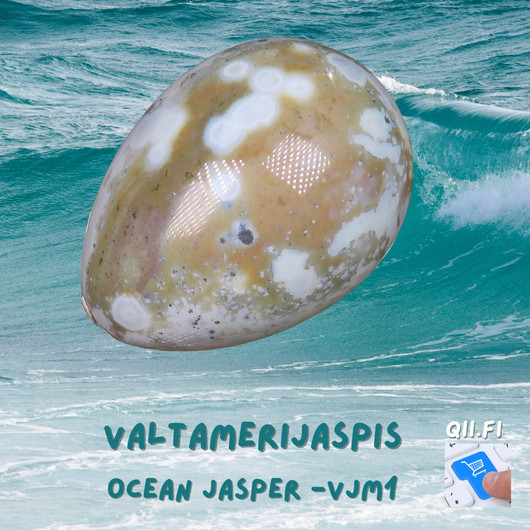  Kivimuna valtamerijaspis n.35mm muna. Valitse nro VJM 1-4 