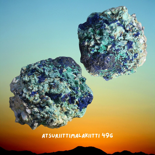Atsuriittimalakiitti 49g raakakivi nro 7-45