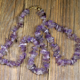 Helmet ametisti sipsihelmet 45cm