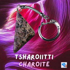 Avaimenperä tsharoiitti 8 