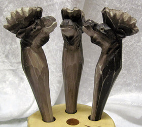 Kuulakärkikynä puinen hirvi