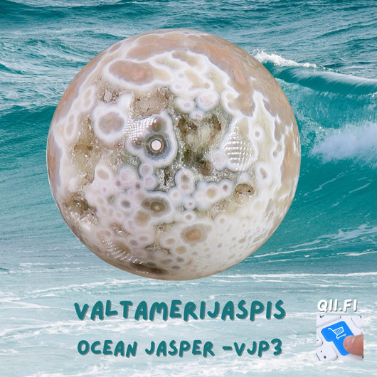 Kivipallo valtamerijaspis. Valitse nro vjp1-5 